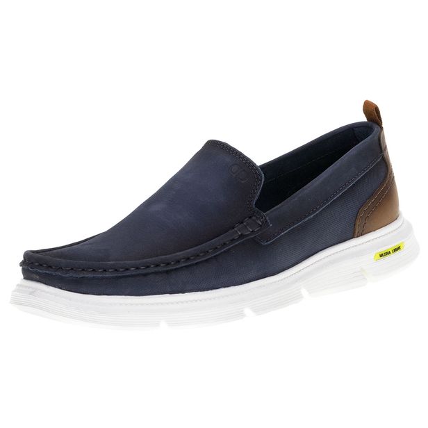 Mocassim Masculino Smith Ultra Light Democrata - 252202 MARINHO 41