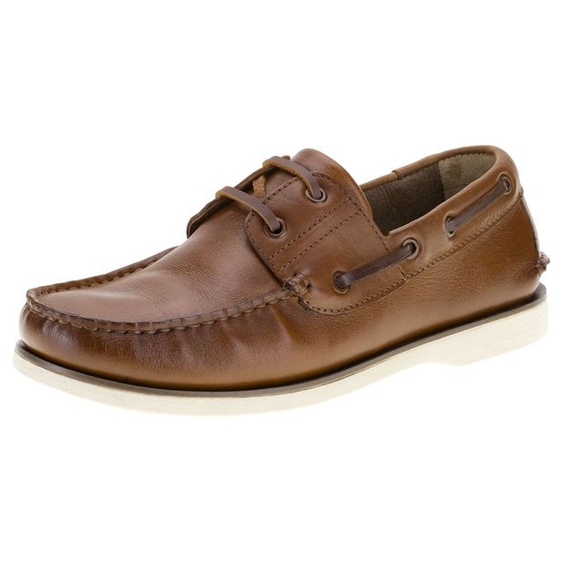 Mocassim Masculino Deck Democrata - 138101 CARAMELO 39