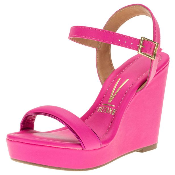 Sandália Feminina Anabela Vizzano - 62833096 PINK 38