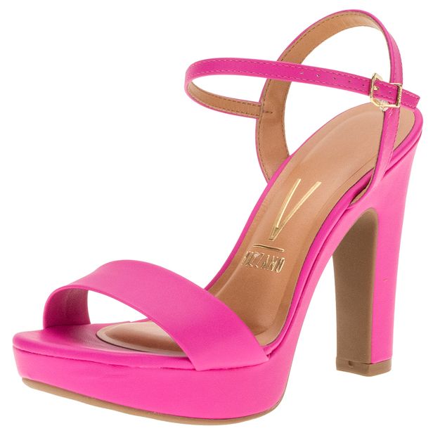 Sandália Feminina Salto Alto Vizzano - 6292200 PINK 39