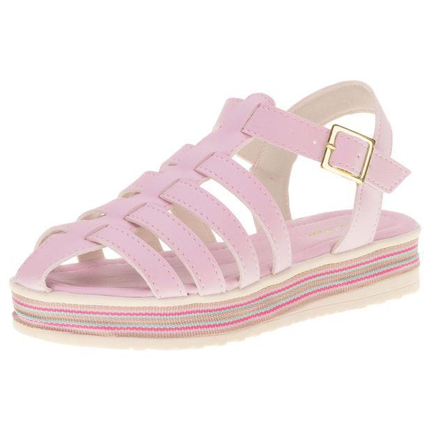 Sandália Infantil FlatForm Tininha - 29048 LILÁS 30