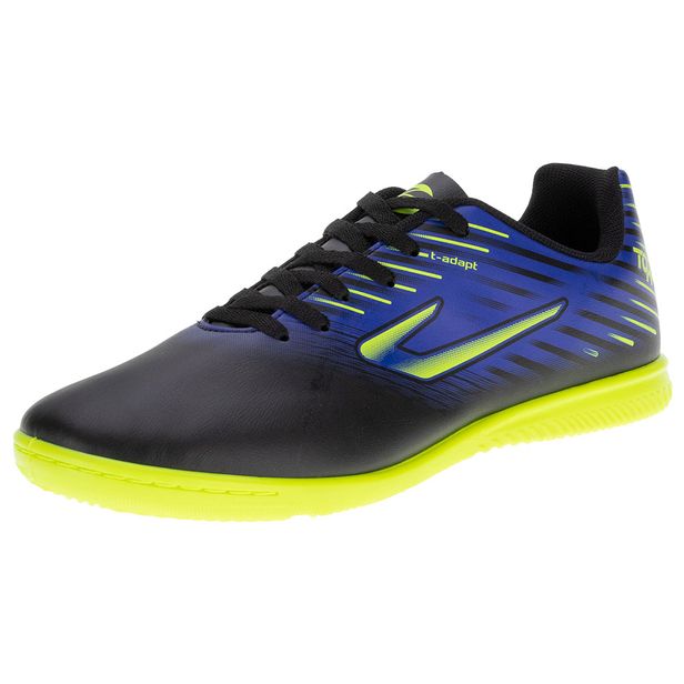 Chuteira Top Brave Futsal Topper - TP0379004 PRETO/VERDE 41