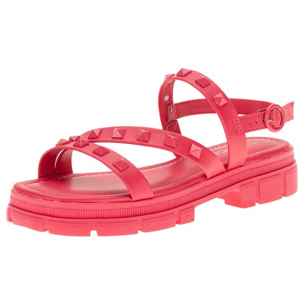 Sandália Feminina tratorada Moleca - 5475106 PINK 34
