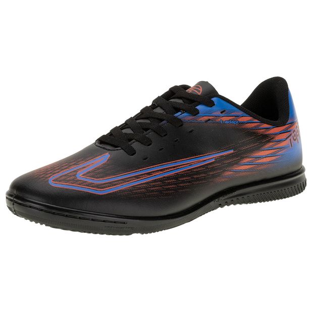 Chuteira Masculina Strike IV Futsal Topper - TP04010001 PRETO/AZUL 39