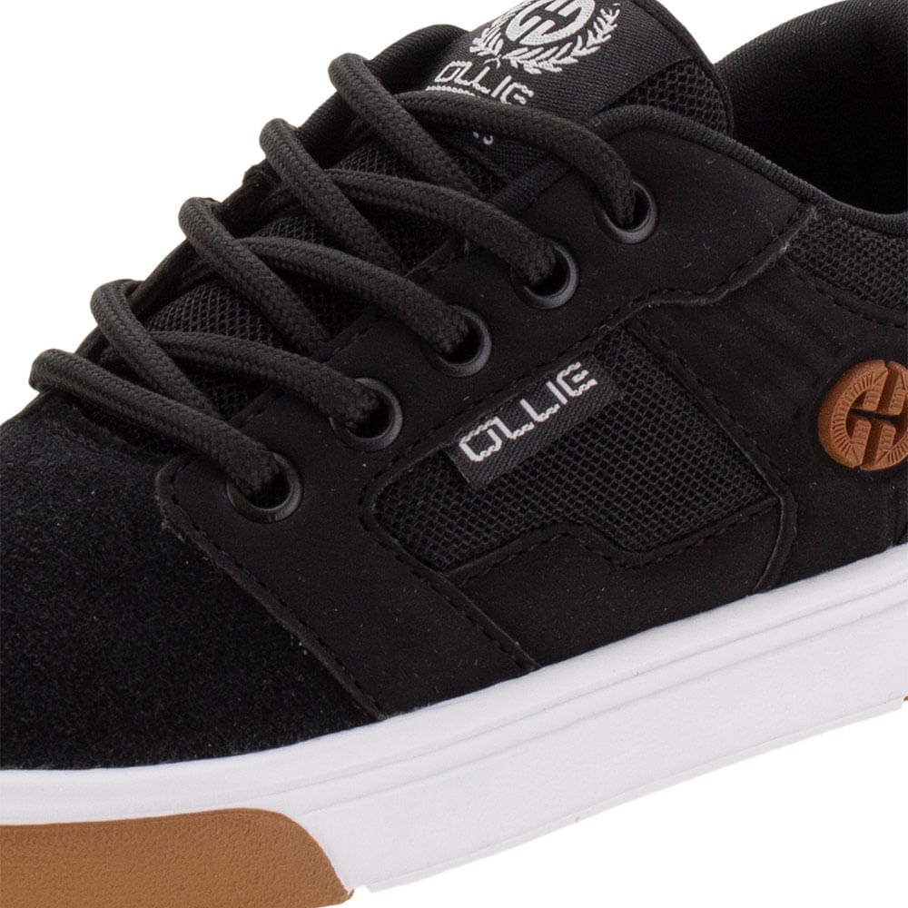Tênis Infantil Masculino Plazza Ollie - 400 PRETO | Clovis Calçados