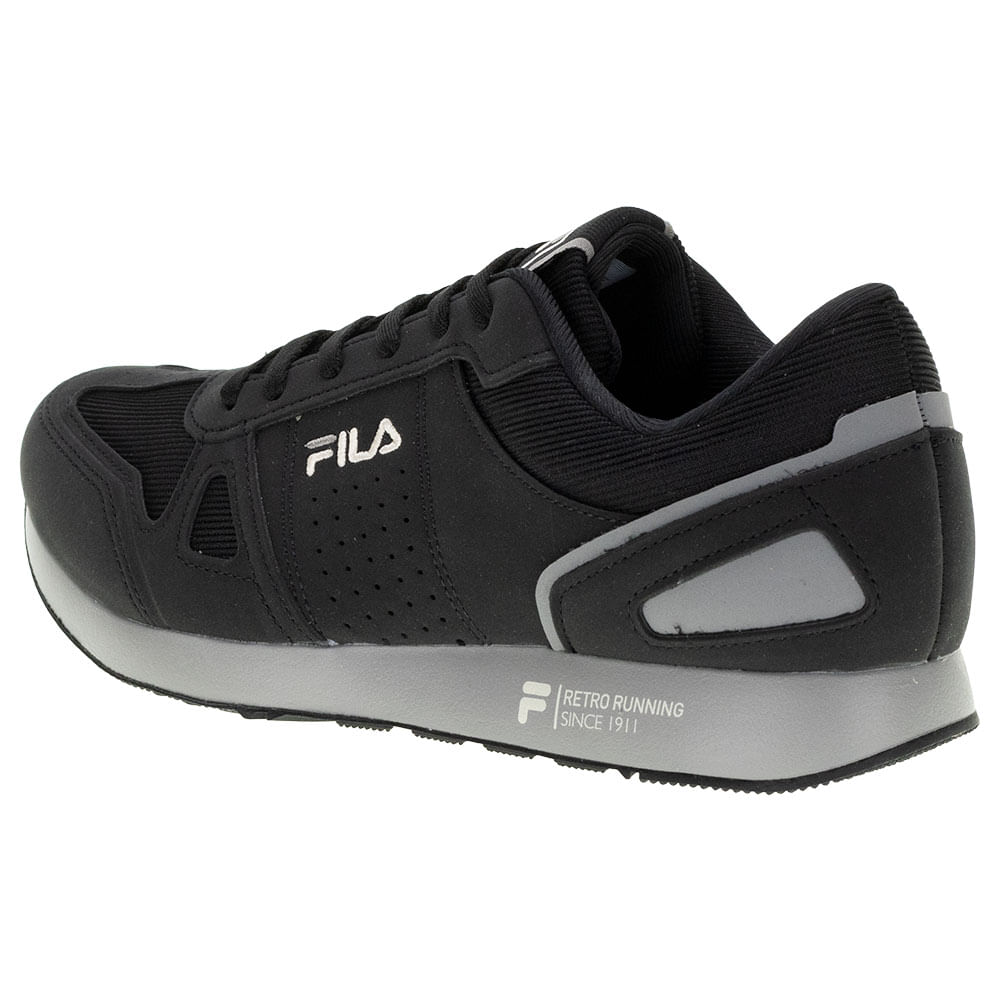 Tênis Masculino Classic Runner Fila F01L039 PRETO/CINZA
