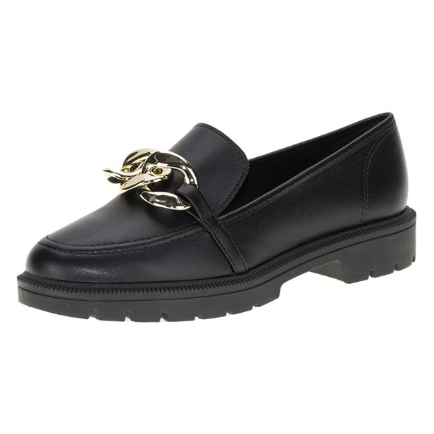 Mocassim Salto Baixo Beira Rio - 4283105 PRETO 34