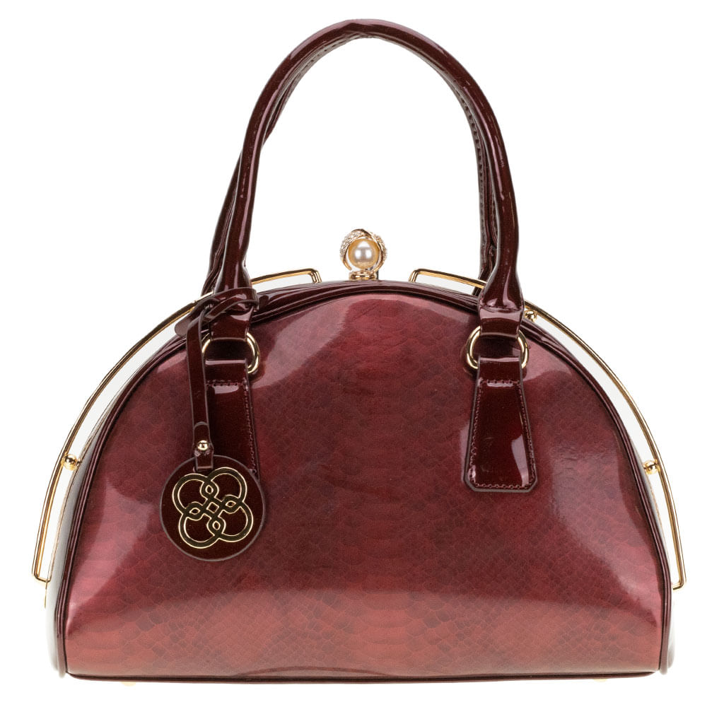 Bolsa Feminina Chenson - CG83010 VINHO | Clovis Calçados