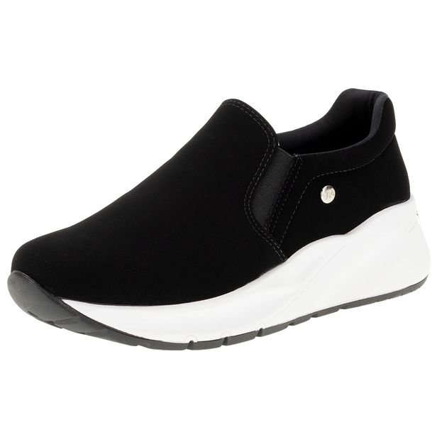 Tênis Feminino Slip On Via Marte - 2217205 PRETO 01 34