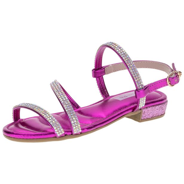 Sandália Infantil Feminina Pé com pé - 21098 PINK 29