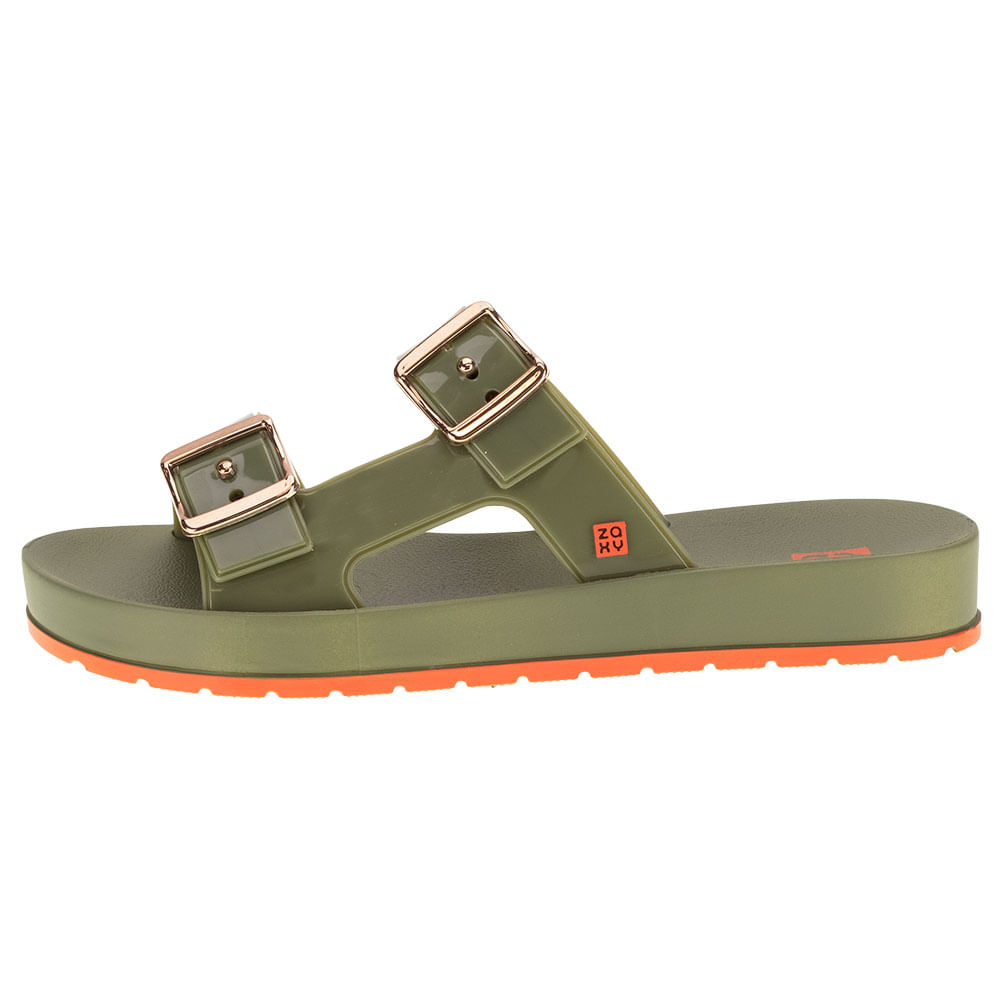Sandália Feminina Conforto Flash Zaxy - 18646 VERDE - cloviscalcados