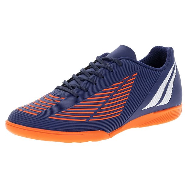Chuteira Masculina Lider Y-3 Futsal Penalty - 124248 AZUL/LARANJA 39