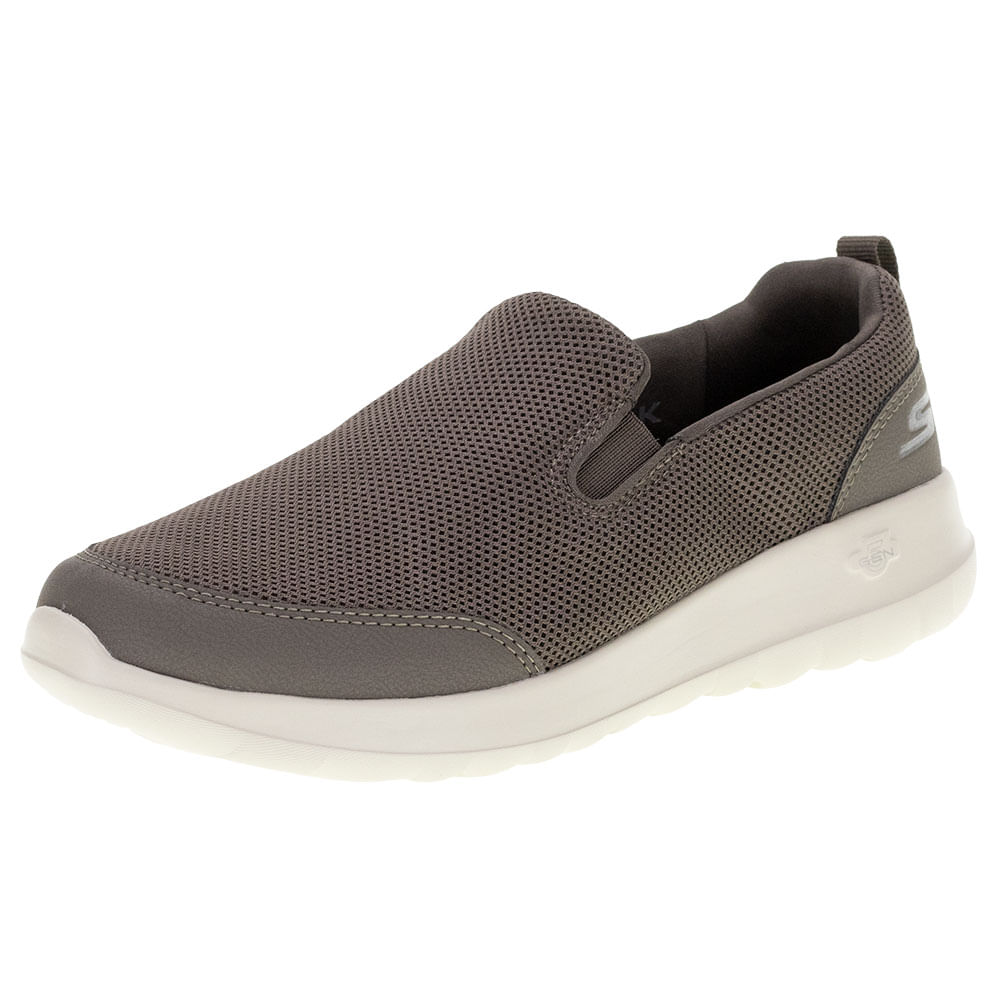 Tênis Masculino Slip Skechers - 216010 CAQUI - cloviscalcados