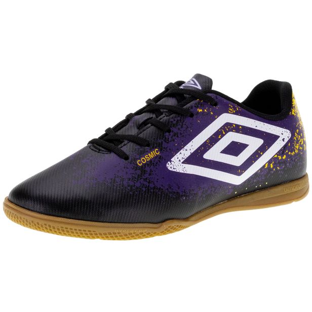 Chuteira Infantil Masculina Cosmic Futsal Umbro - U07FB090 PRETO 28