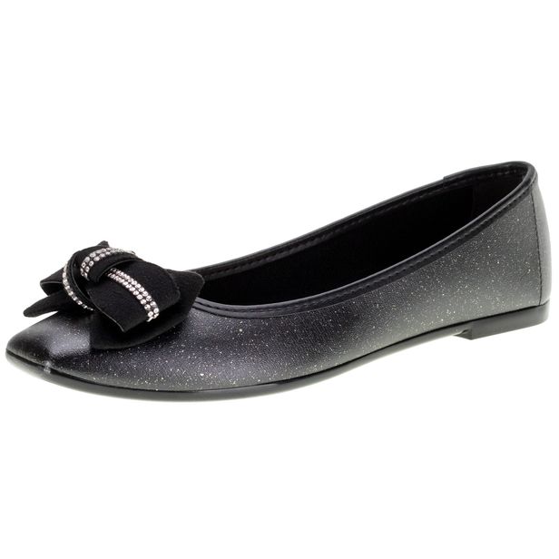 Sapatilha Feminina Moleca - 5735111 PRETO 34