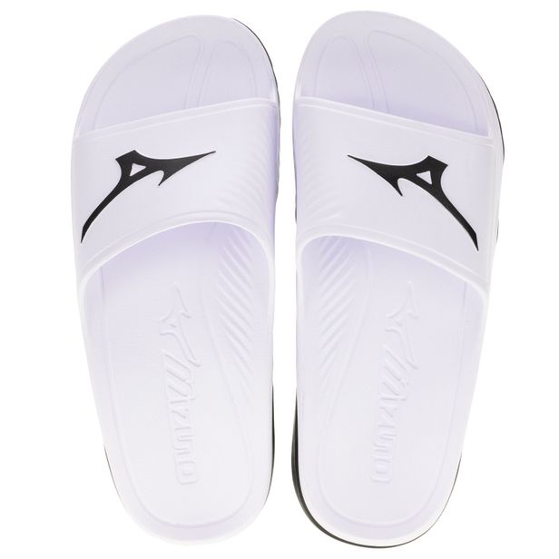 Chinelo Masculino Slide Enerzy Mizuno - 412014722 BRANCO/PRETO 37/38