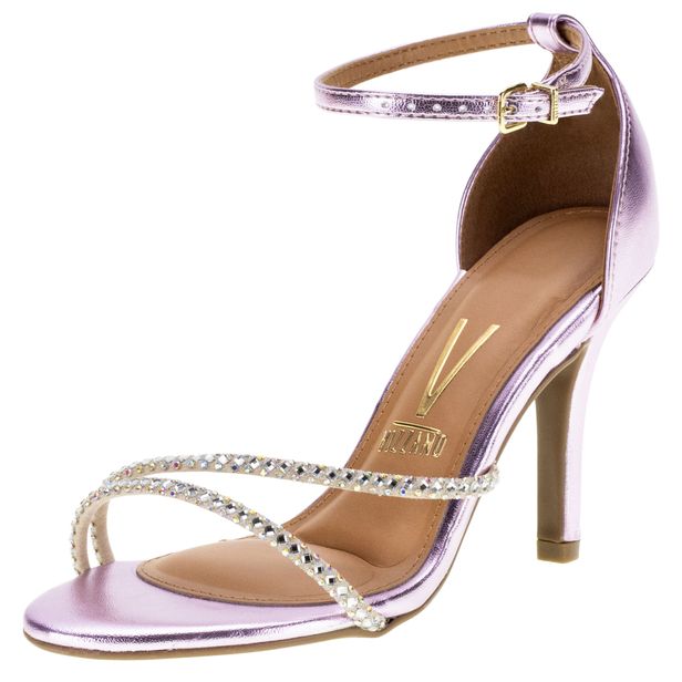 Sandália Feminina Salto Fino Vizzano - 64249779 ROSA 39