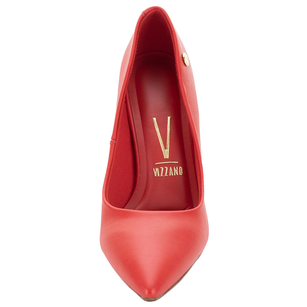 Sapato Scarpin Vermelho Salto Alto Vermelho Vizzano Scarpin