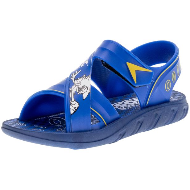 Papete Infantil Sonic Modern Grendene Kids - 22813 AZUL 25