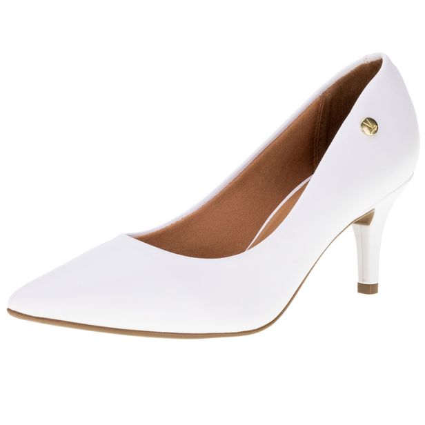 Scarpin Feminino Salto Fino Vizzano - 1185702 BRANCO 34