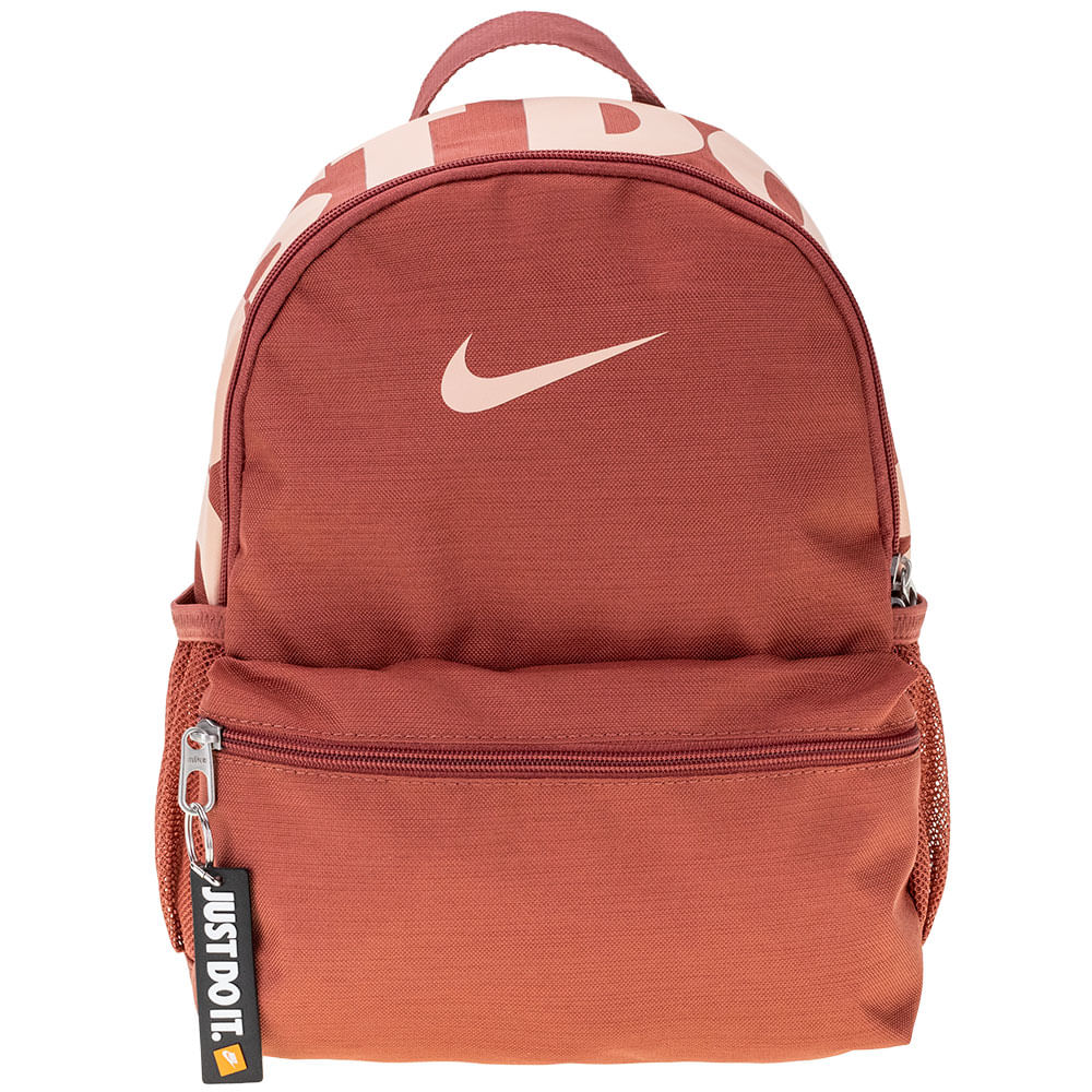 Mochila Brasilia JDI Mini Nike 5559 CANELA cloviscalcados