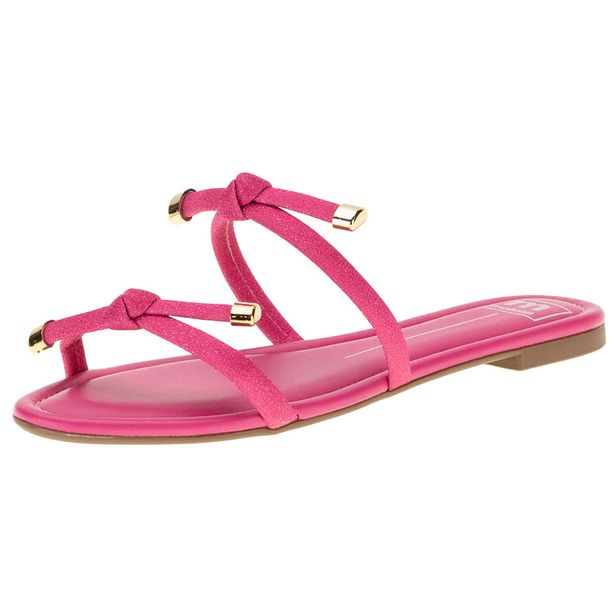 Sandália Feminina Rasteira Moleca - 5460205 PINK 38