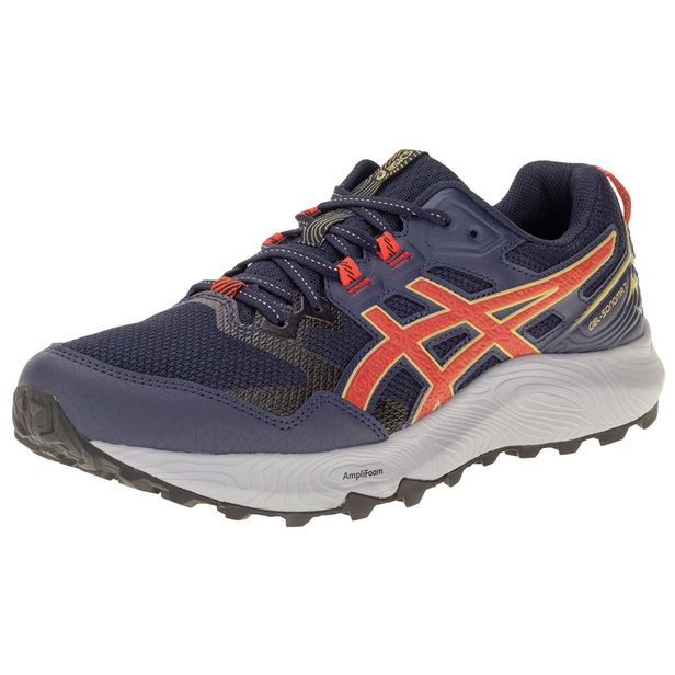 Tênis Masculino Gel Sonoma 7 Asics - 1011B595 AZUL/VERMELHO 41