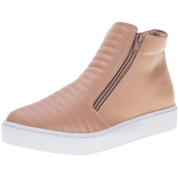 Tênis Feminino Cano Alto Ana Flex - 926995 BEGE 38