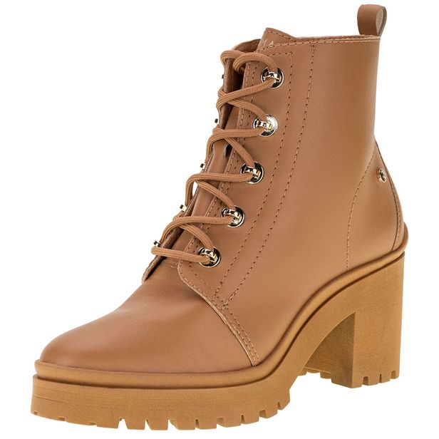 Bota Feminina Coturno Ramarim - 2350122 CARAMELO 35