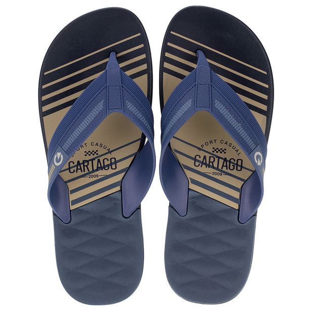 Chinelo Masculino Dallas Cartago - 12158 AZUL 40