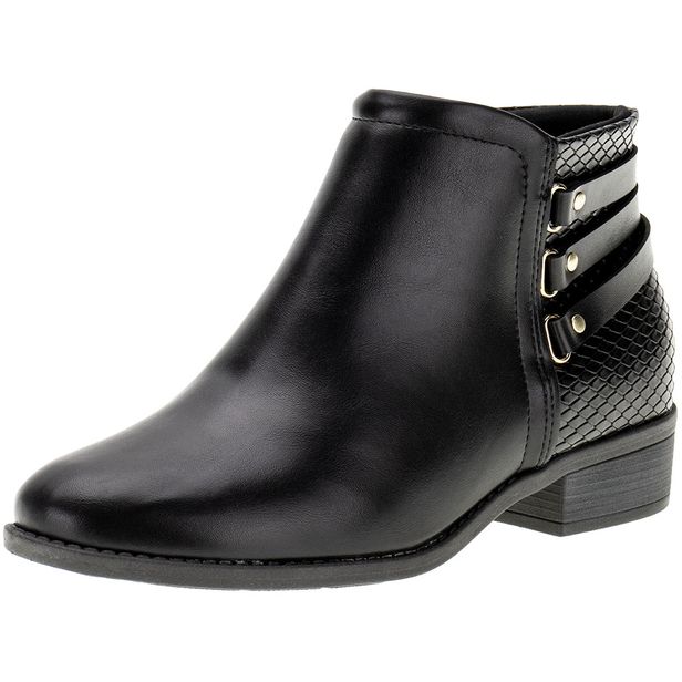 Bota Feminina Cano Baixo Modare - 7057218 PRETO 34