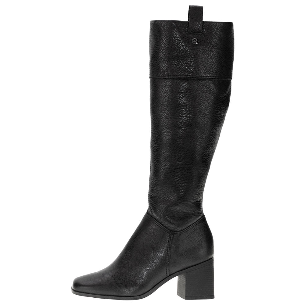 Bota Feminina Cano Alto Bottero 345905 PRETO cloviscalcados