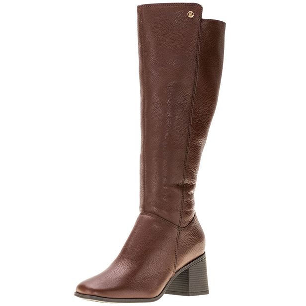 Bota Feminina Cano Alto Bottero - 345904 CAFÉ 35
