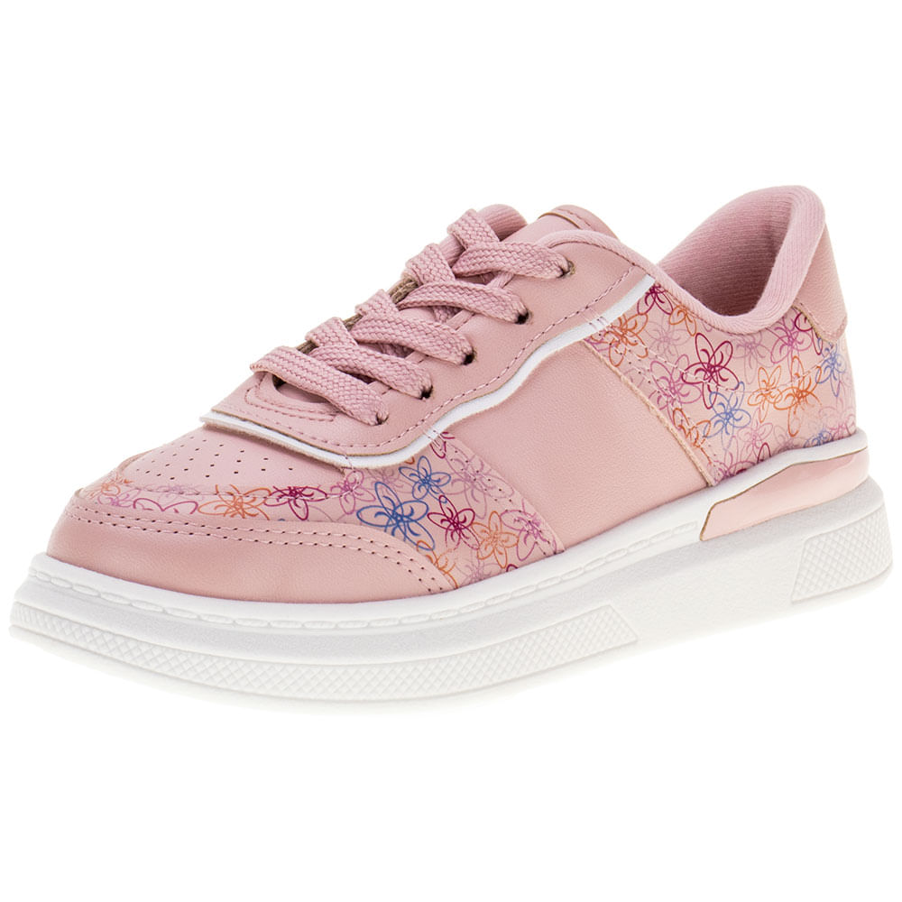 Clovis Calçados Tenis Infantil Molekinha Rosa Clovis Calçados
