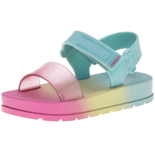 Sandália Infantil Feminina Moderninha Zaxynina - 18501 VERDE 20
