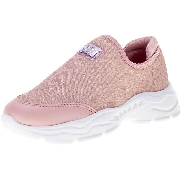 Tênis Infantil Slip Molekinha - 2564100 ROSA 34