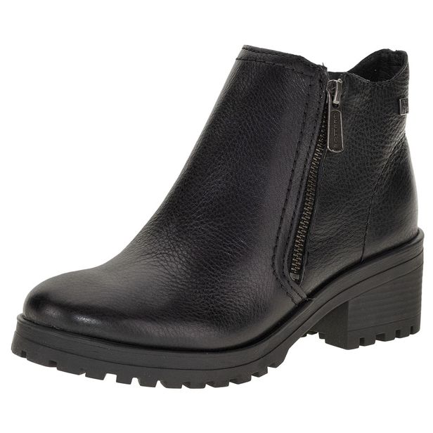 Bota Feminina Cano Baixo Bottero - 349102 PRETO 34