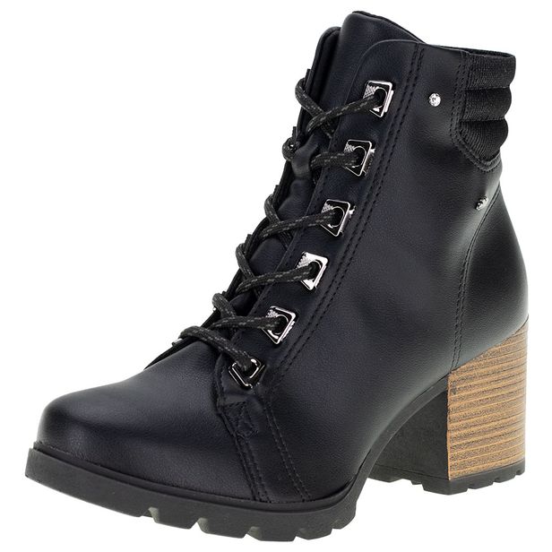 Bota Feminina Coturno Dakota - G5831 PRETO 34