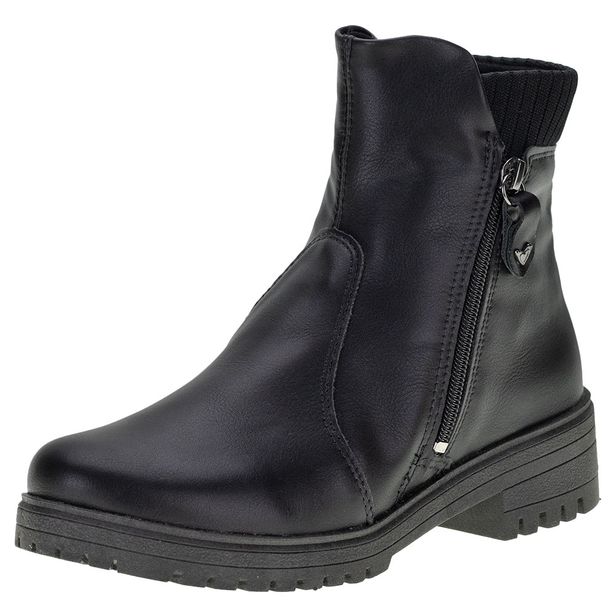 Bota Feminina Cano Baixo Mississipi - Q7874 PRETO 34