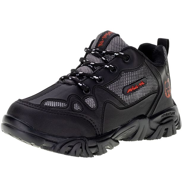 Tênis Infantil Masculino Minipé - MP2315S PRETO 28