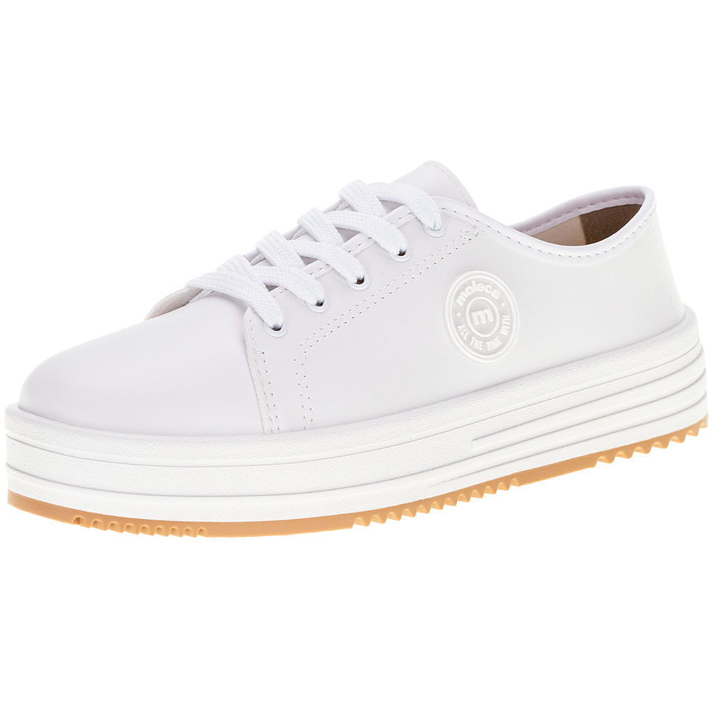 Polyelle Sapatos Tênis Branco Polyelle Tenis Feminino Sapatenis