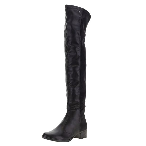 Bota Feminina Over The Knee Mississipi - Q8543 PRETO 34