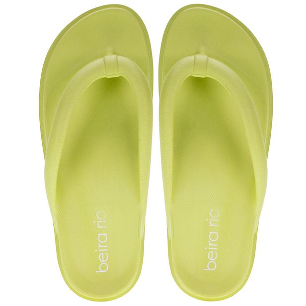 Chinelo Feminino Nuvem Beira Rio - 8476100 VERDE 38