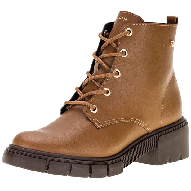 Bota Feminina Coturno Ramarim - 2311121 CARAMELO 35