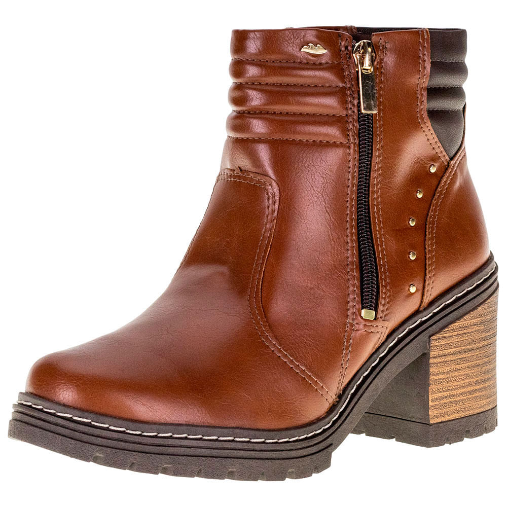 Bota Feminina Salto Alto Bota Dakota Bota Caramelo Sem Salto Bota