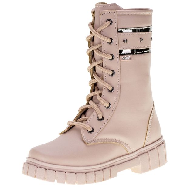 Bota Infantil Coturno Nilqi - 1550 ROSA 28