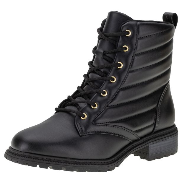 Bota Feminina Coturno Modare - 7074103 PRETO 34