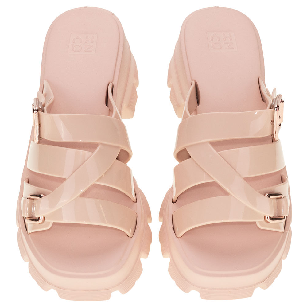 Tamanco Feminino Power Zaxy - 18848 ROSA | Clovis Calçados