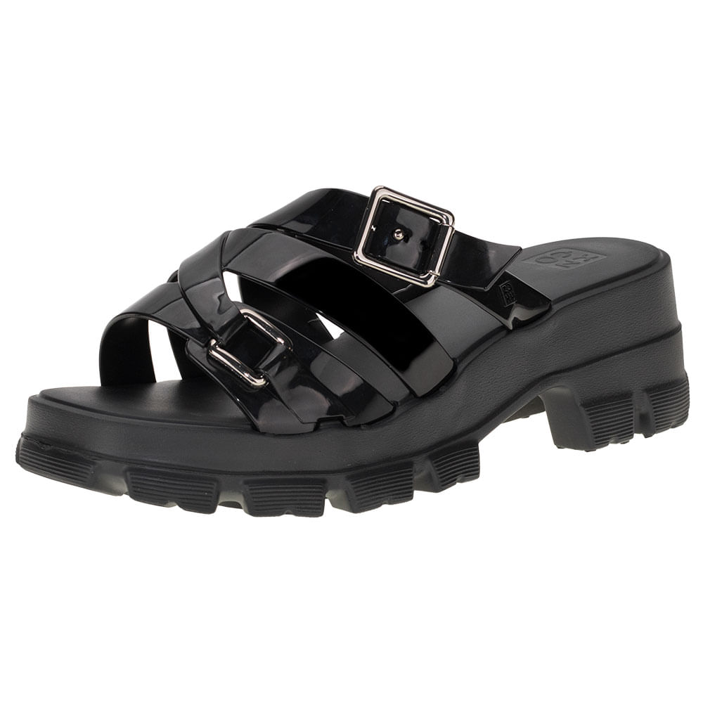 Tamanco Feminino Power Zaxy - 18848 PRETO | Clovis Calçados