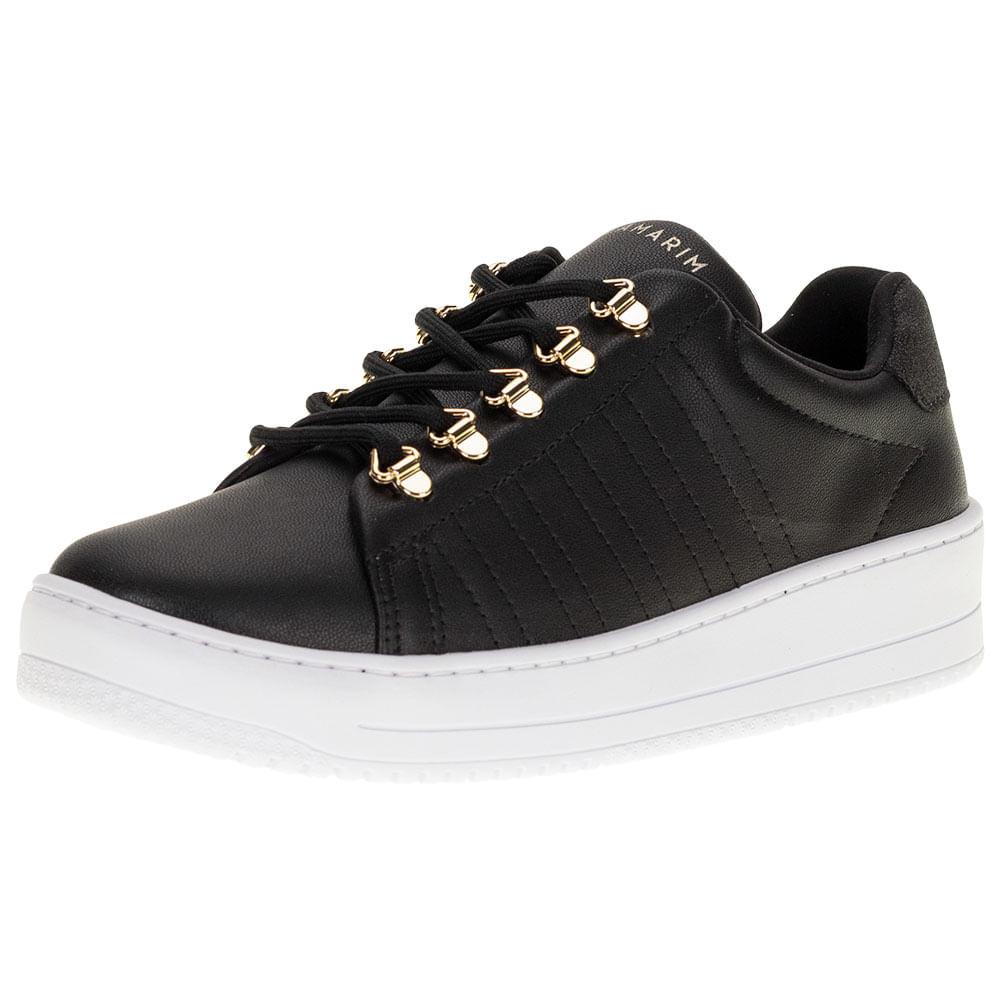 Tênis Feminino Casual Ramarim 2391103 PRETO cloviscalcados